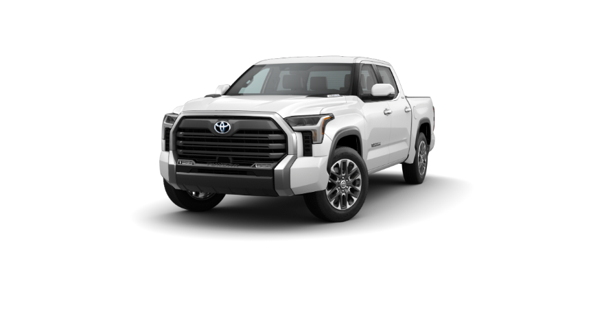 Your 2024 Tundra Limited
                Vehicle Overview, Ice Cap exterior, front view