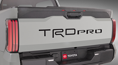  TRD Pro Bed Lettering - Matte Black* 